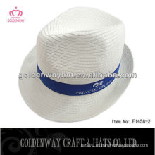 Venta de sombreros personalizados blanco fedora